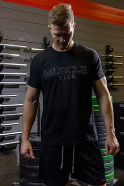 MUSCLE CLUB T-SHIRT - MuscleClub_BK210083b