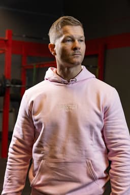 MUSCLE CLUB HOODIE - PINK - MuscleClub_BK210427b