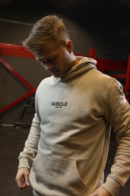 MUSCLE CLUB HOODIE - DESERT DUST - MuscleClub_BK210482b