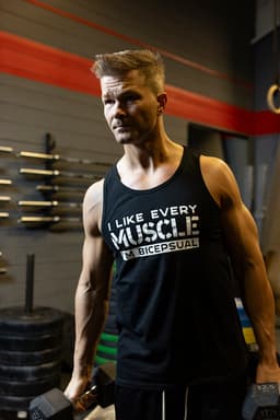 BICEPSUAL TANK TOP - MuscleClub_BK219774b