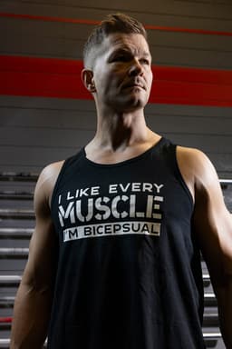 BICEPSUAL TANK TOP - MuscleClub_BK219978b