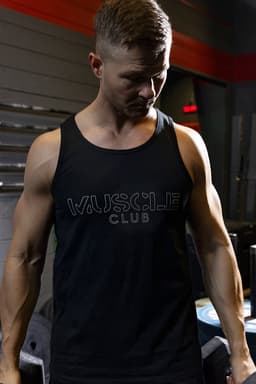 MUSCLE CLUB TANK TOP - MuscleClub_BK219984b